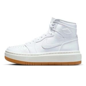 Nike Jordan 1 White High-Top Sneakers